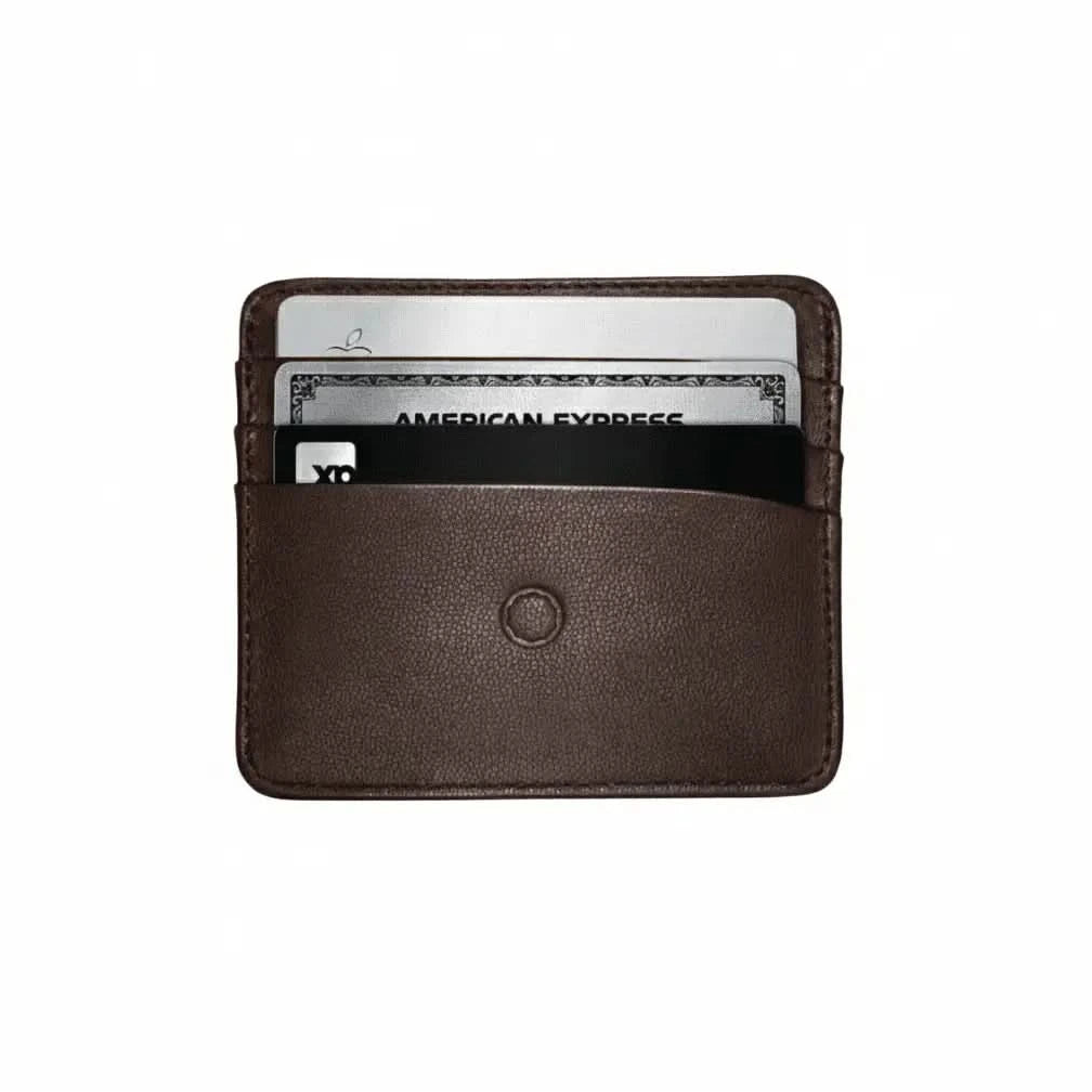 Ultra-Thin Genuine Leather Minimalist Wallet | 6 Card Slots