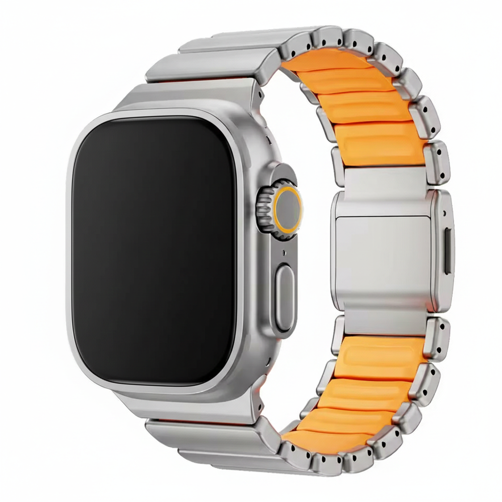 Titanium Magnetic Apple Watch Band