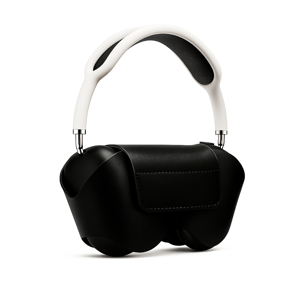 Rugged Leather Protective Case for AirPods Max