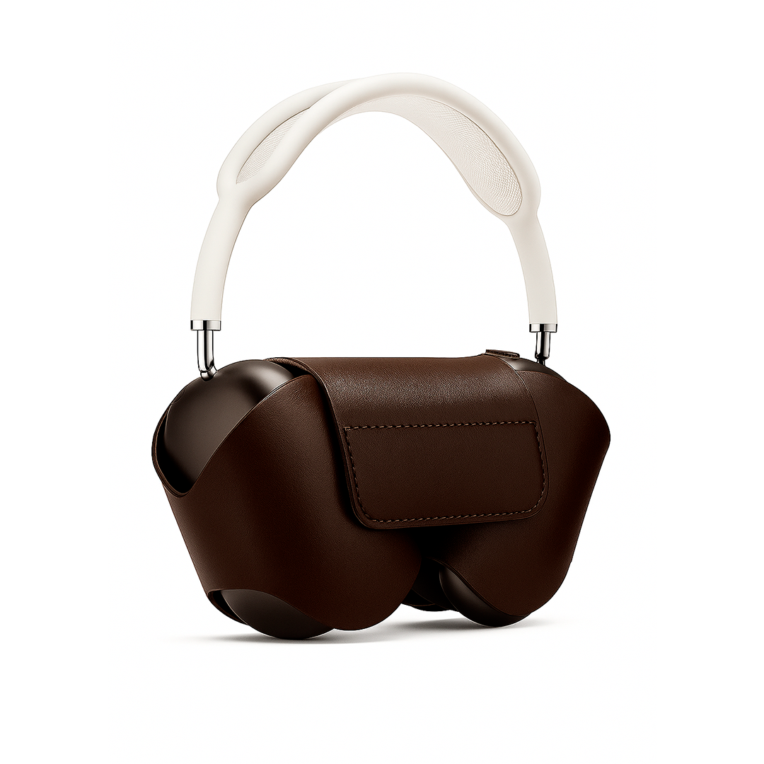 Rugged Leather Protective Case for AirPods Max