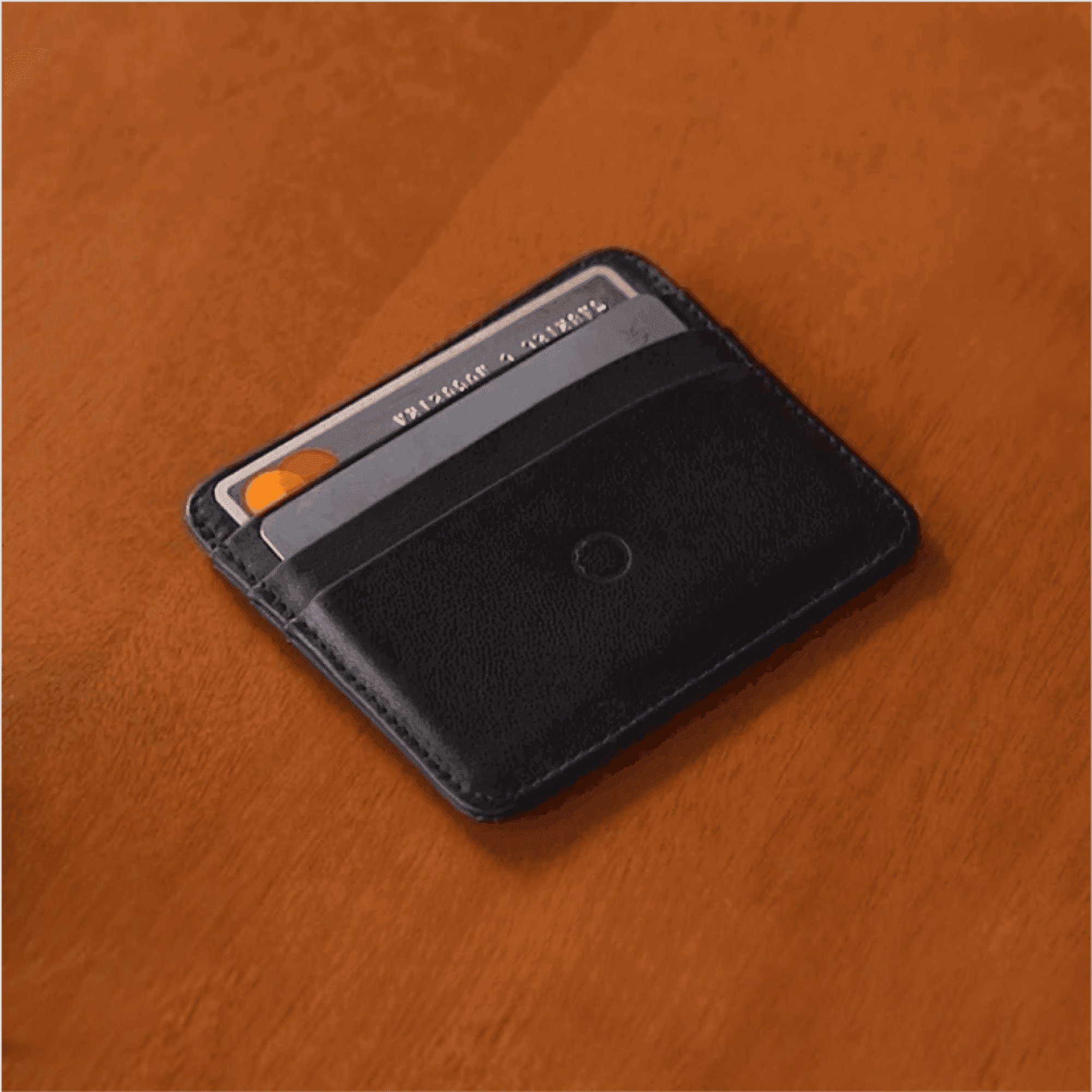 Ultra-Thin Genuine Leather Minimalist Wallet | 6 Card Slots