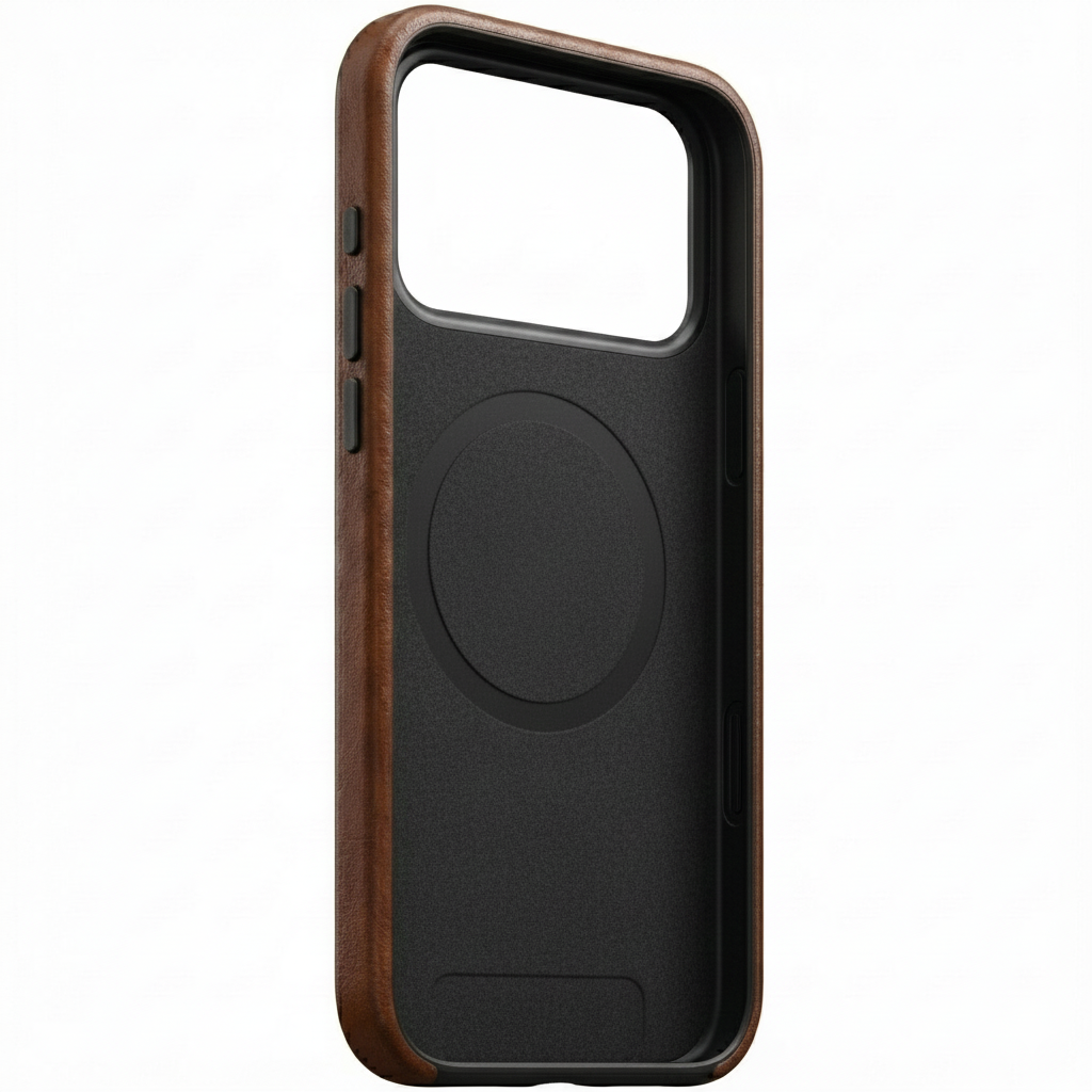 Traditional Leather iPhone Case 14, 15, 16 & 17 | Premium Protection